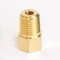 Homeplus+ ATC 5/16 in. Flare X 1/4 in. D Male Brass Inverted Flare Adapter 6JC050810721030 - alternate 2